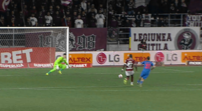 Rapid - FCSB 0-1, ACUM, Digi Sport 1. Gol Anulat! Petrila a marcat, dar reușita e anulată pentru un fault