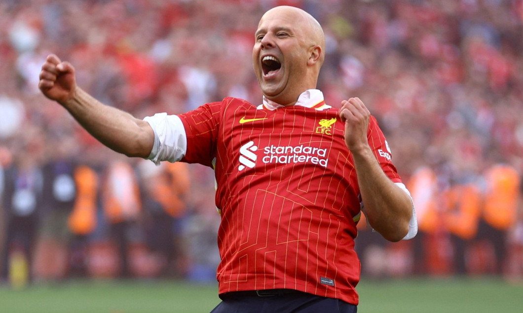 Liverpool v Tottenham Hotspur, Premier League, Football, Anfield, Liverpool, UK - 27 Apr 2025
