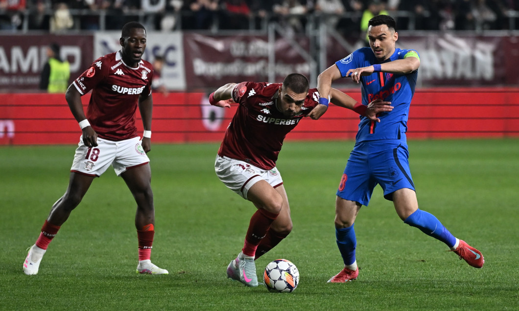 FOTBAL:RAPID BUCURESTI-FCSB, PLAY OFF SUPERLIGA SUPERBET (27.04.2025)