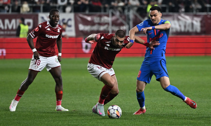 FOTBAL:RAPID BUCURESTI-FCSB, PLAY OFF SUPERLIGA SUPERBET (27.04.2025)