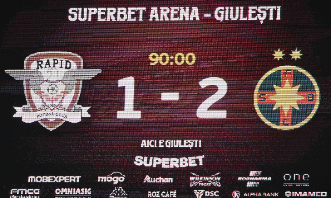 FOTBAL:RAPID BUCURESTI-FCSB, PLAY OFF SUPERLIGA SUPERBET (27.04.2025)