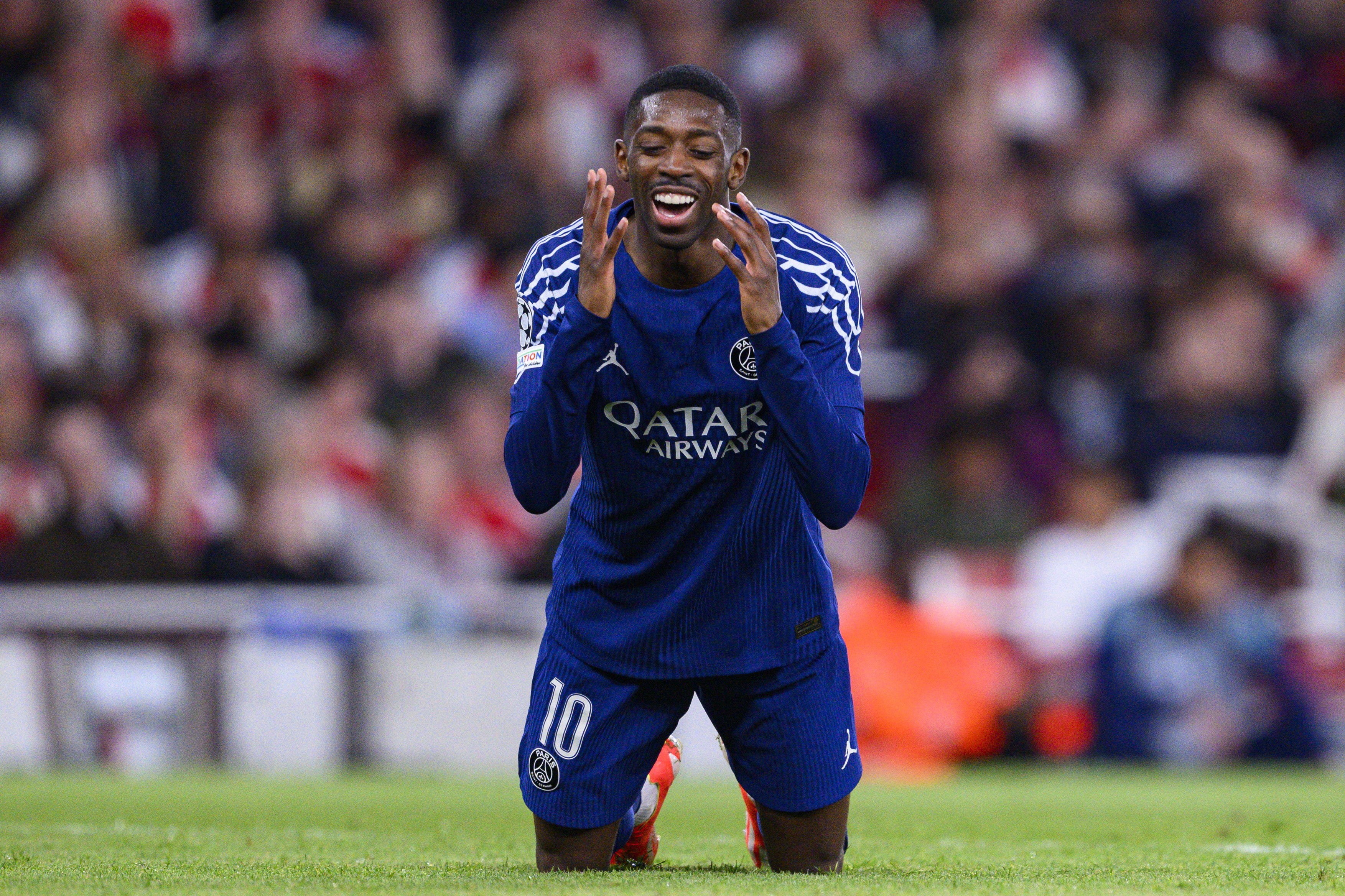 Ousmane Dembele, performanță remarcabilă reușită la Arsenal - PSG! Primul fotbalist care reușește asta