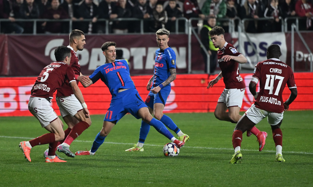 FOTBAL:RAPID BUCURESTI-FCSB, PLAY OFF SUPERLIGA SUPERBET (27.04.2025)