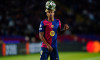 Lamine Yamal of FC Barcelona during the UEFA Champions League match, Semi-Finals, firs leg, between FC Barcelona and Inter de Milan played at Lluis Companys Stadium on April 30 2025 in Barcelona Spain. (Photo by Sergio Ruiz / Imago)