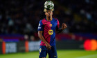 Lamine Yamal of FC Barcelona during the UEFA Champions League match, Semi-Finals, firs leg, between FC Barcelona and Inter de Milan played at Lluis Companys Stadium on April 30 2025 in Barcelona Spain. (Photo by Sergio Ruiz / Imago)