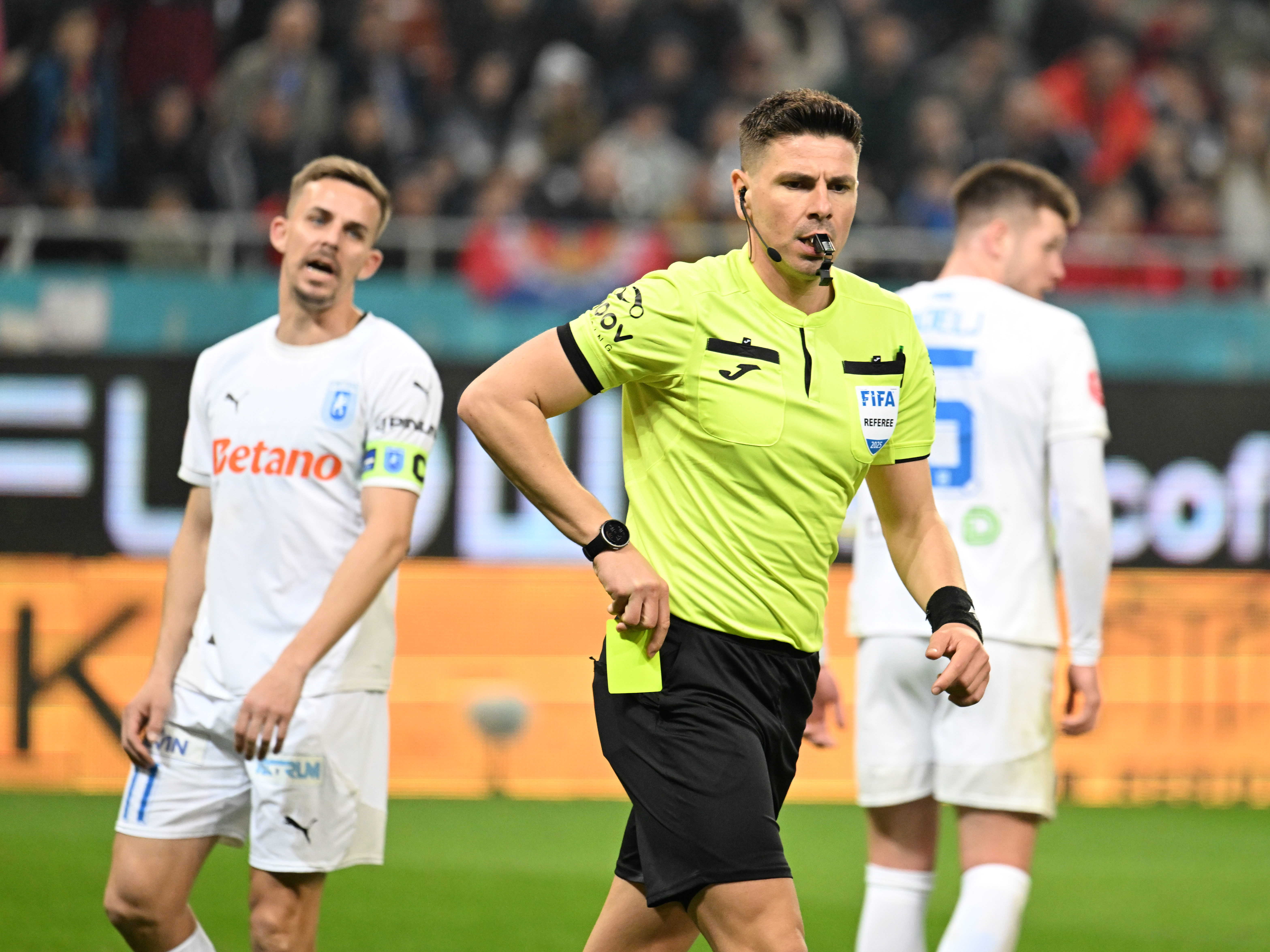CCA a decis cine va arbitra Universitatea Craiova - Rapid. Nici el nu a ”scăpat” de criticile lui Sorin Cârțu