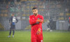 Frosinone, Italy, 14 Dec 2024, Horațiu Moldovan goalkeeper of Sassuolo in the rain during the match Frosinone Sassuolo at the Benito Stirpe Stadium, Francesco Paris/Alamy Live News