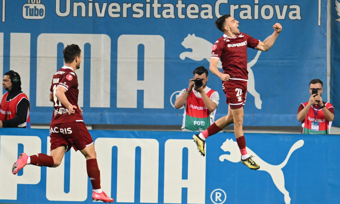 FOTBAL:UNIVERSITATEA CRAIOVA-RAPID BUCURESTI, PLAY OFF SUPERLIGA SUPERBET (2.05.2025)