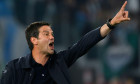Cristian Chivu, head coach of Parma Calcio reacts during the Serie A football match between SS Lazio and Parma Calcio 1913 at Olimpico stadium in Rome (Italy), April 28, 2025.