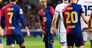 UEFA Champions League game between teams of FC Barcelona and Internazionale Milano