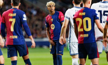 UEFA Champions League game between teams of FC Barcelona and Internazionale Milano