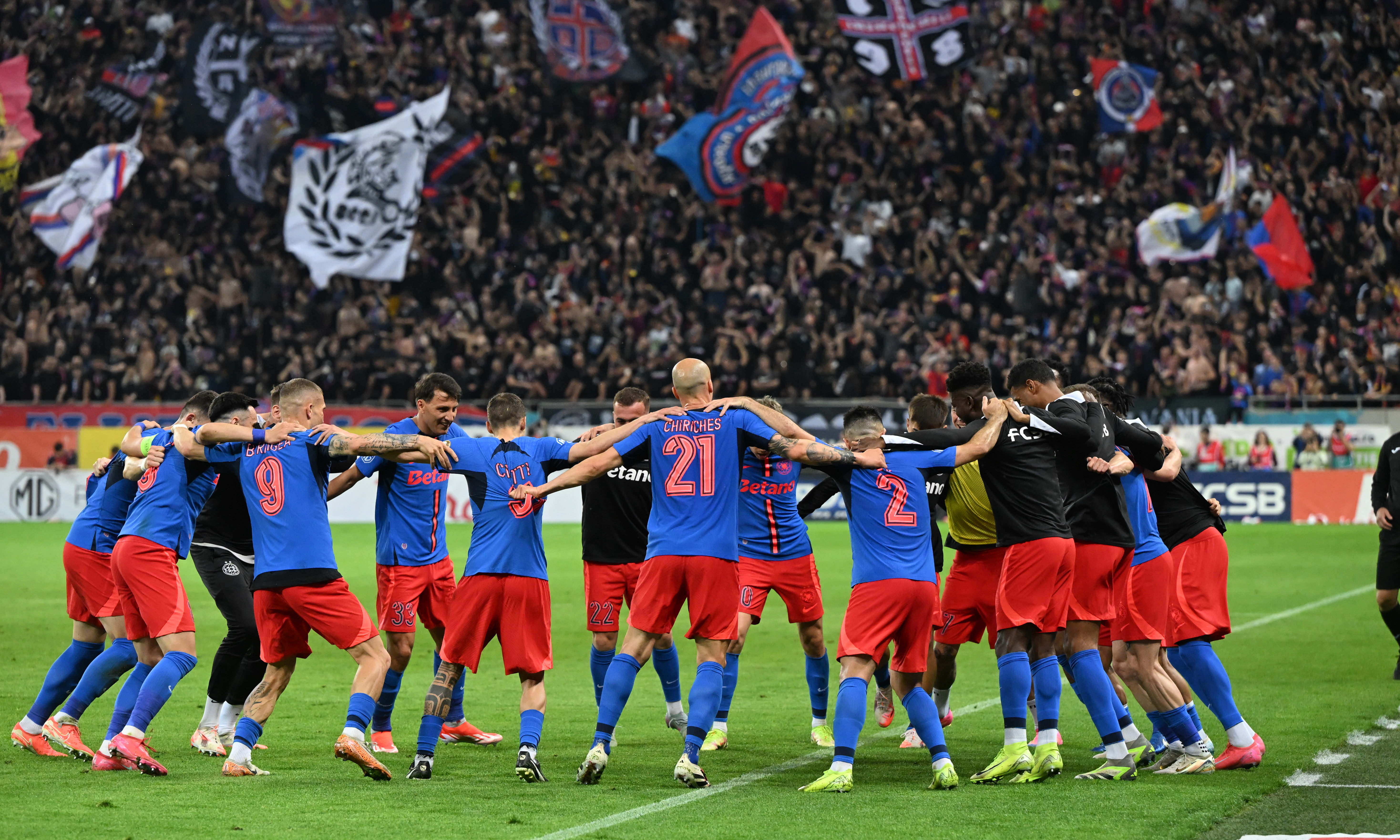 Calculele la titlu după FCSB - Dinamo! Universitatea Craiova, OUT din cursă
