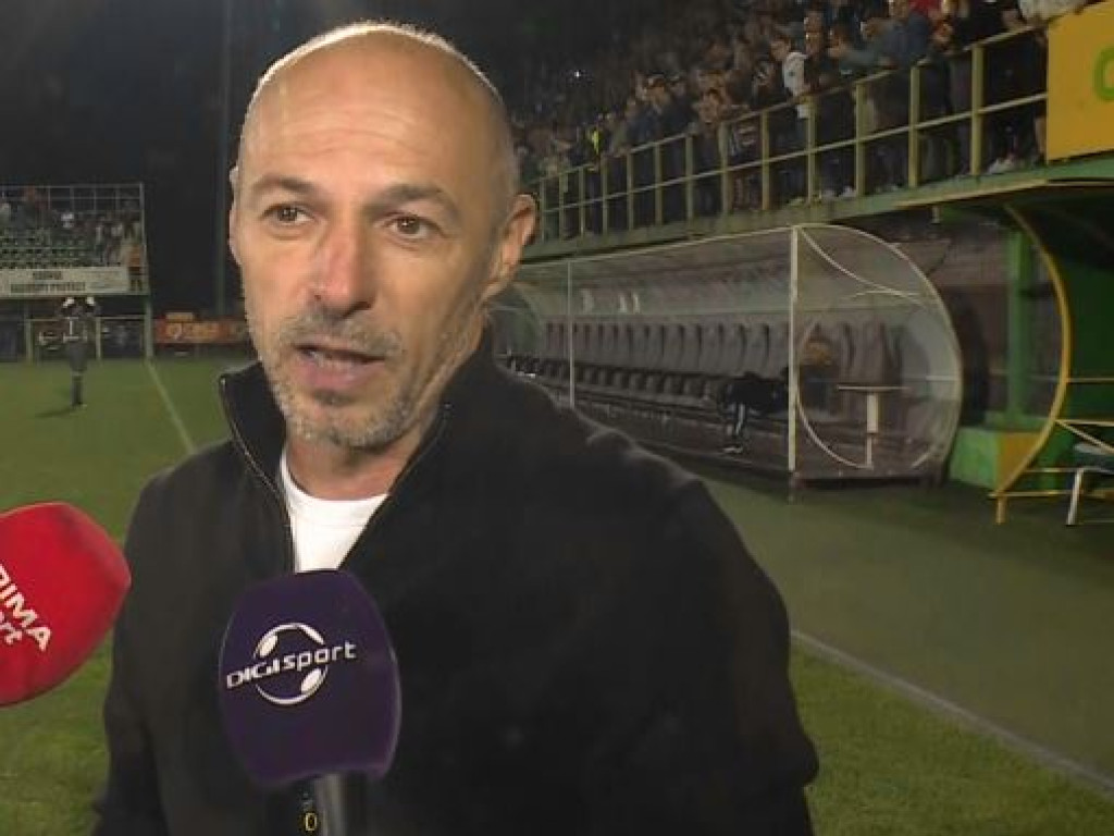 Întrebat despre play-off, Bogdan Andone a spus-o direct