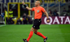Referee Szymon Marciniak during the UEFA Champions League 2024/2025 semifinal between FC Internazionale and FC Barcelona at San Siro stadium in Milano (Italy), May 6, 2025.
