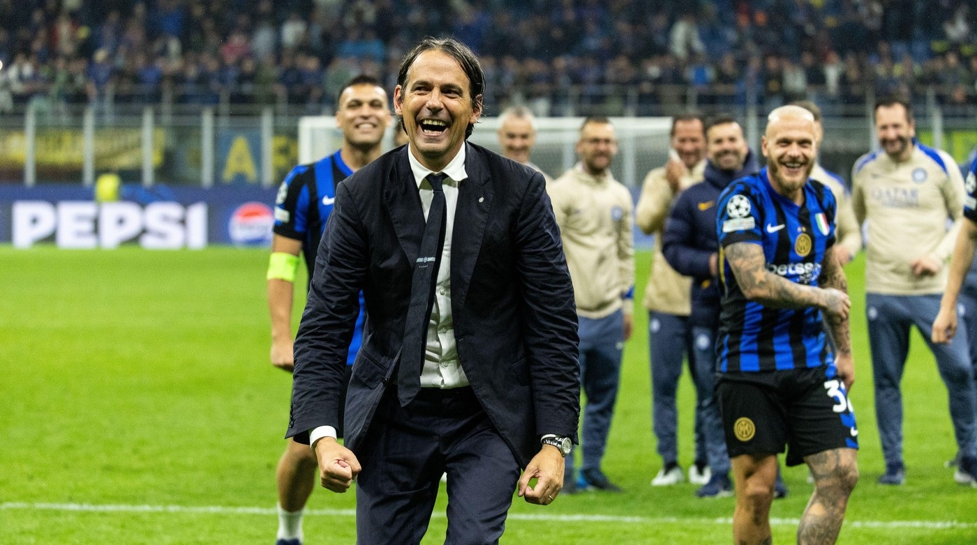 Simone Inzaghi semnează, după ce a calificat-o pe Inter în finala Champions League