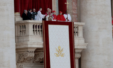 White smoke. New Pope elected.