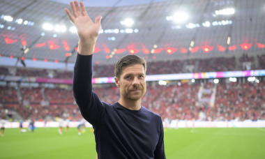 Trainer Xabi ALONSO (Bayer Leverkusen) verkuendet Abschied von Leverkusen und wird Trainer von Real Madrid