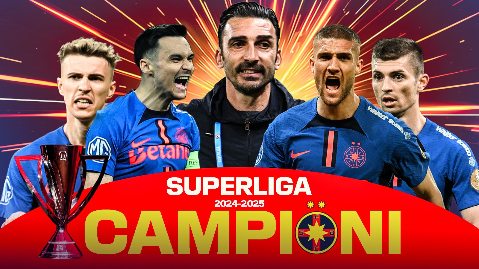 Universitatea Craiova și CFR Cluj au făcut-o campioană pe FCSB! Singura ”miză” rămasă pentru Becali: ”Îmi țin promisiunea”