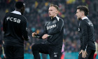 Alexandru Pantea (FCSB) pictured prior to the UEFA Europa League Group Stage game between FCSB (Romania) and Manchester United (England) held on 30th of January 2025 at National Arena in Bucharest.