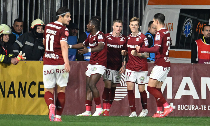 FOTBAL:RAPID BUCURESTI-FCSB, PLAY OFF SUPERLIGA SUPERBET (27.04.2025)