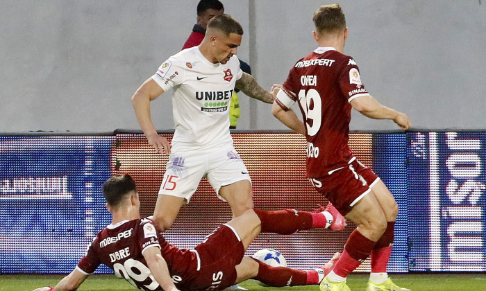 FOTBAL: AFC HERMANNSTADT SIBIU - FC RAPID 1923 BUCURESTI, SEMIFINALA CUPA ROMANIEI BETANO (23.04.2025)