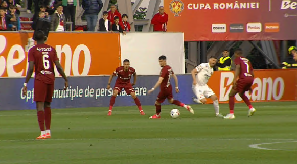 CFR Cluj - FC Hermannsadt 2-1, ACUM, Digi Sport 1. GOOL! Sibienii au redus din diferență
