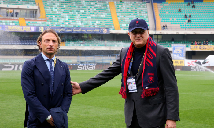 Hellas Verona vs Genoa - Serie A Enilive2024/2025, Vr, Italy - 13 Apr 2025
