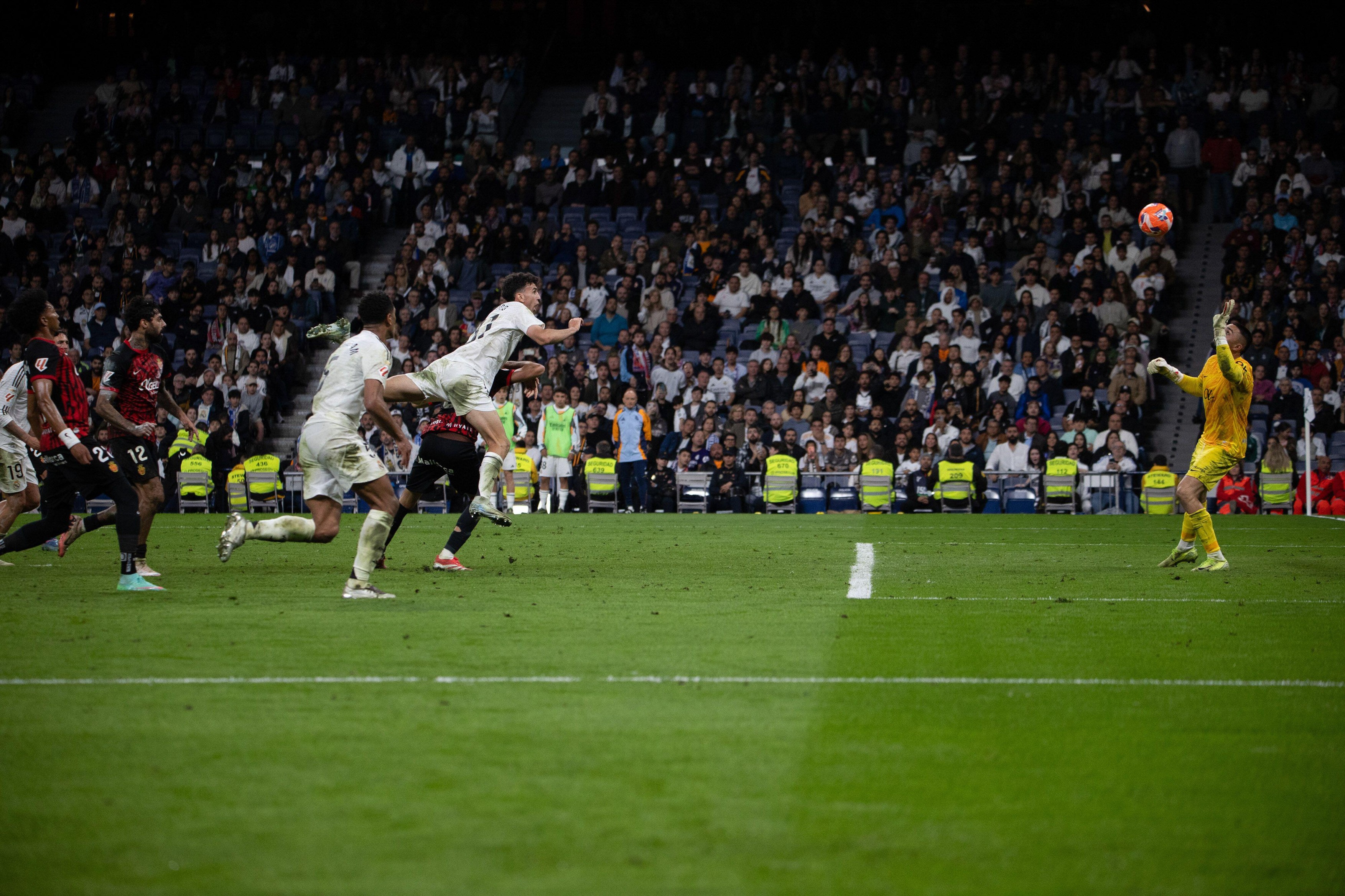 A marcat primul său gol pentru Real Madrid, la ultima fază a meciului, și a dat declarația serii