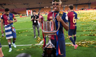 FC Barcelona v Real Madrid - Copa del Rey Final, Sevilla, Spain - 27 Apr 2025