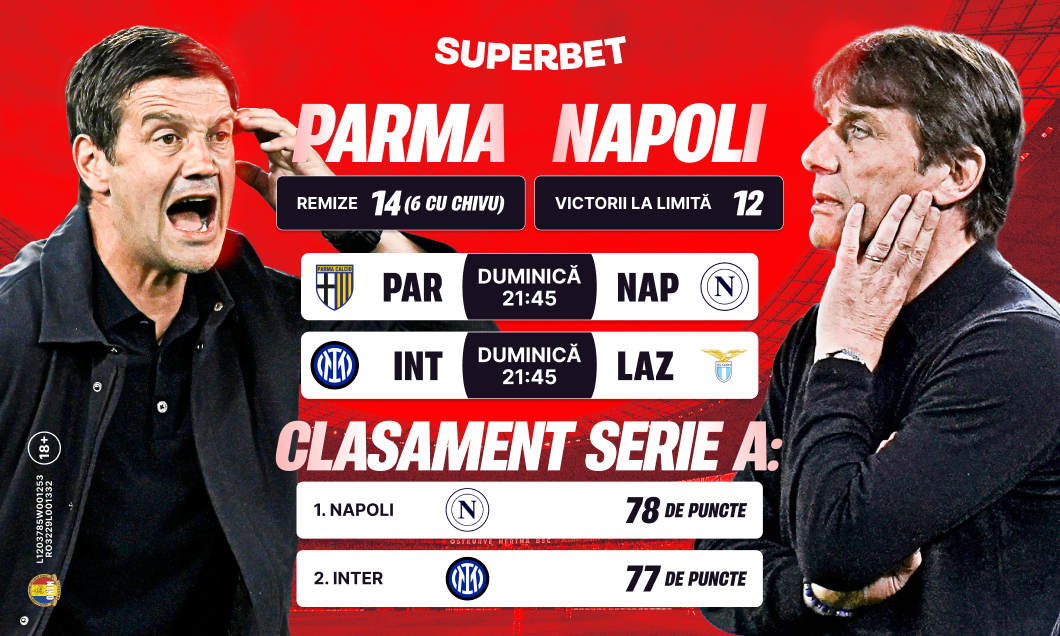 (P) Final încins în Serie A! Cote și calcule pentru lupta pentru Scudetto