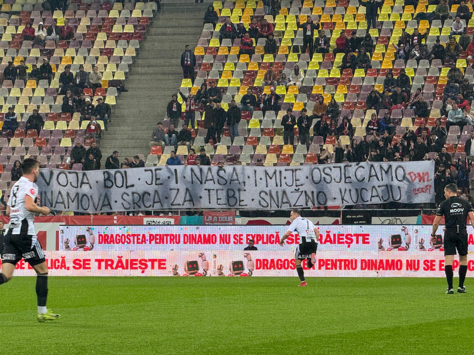 Nu l-au uitat! Fanii lui Dinamo, alături de Zeljko Kopic după ce antrenorul și-a pierdut tatăl
