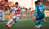Andrei Ratiu of Rayo Vallecano and Isco of Real Betis during the Spanish championship La Liga football match between Rayo Vallecano and Real Betis on 15 May 2025 at Estadio de Vallecas in Madrid, Spain