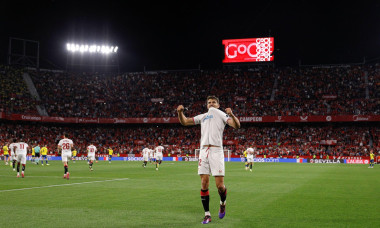 Sevilla, Spain. 20th May, 2025. Alvaro Garcia Pascual of Sevilla FC during the La Liga EA Sports match between Sevilla FC and Las Palmas played at Ramon Sanchez Pizjuan Stadium on May 13, 2025 in Sevilla, Spain. (Photo by Antonio Pozo/PRESSINPHOTO) Credit