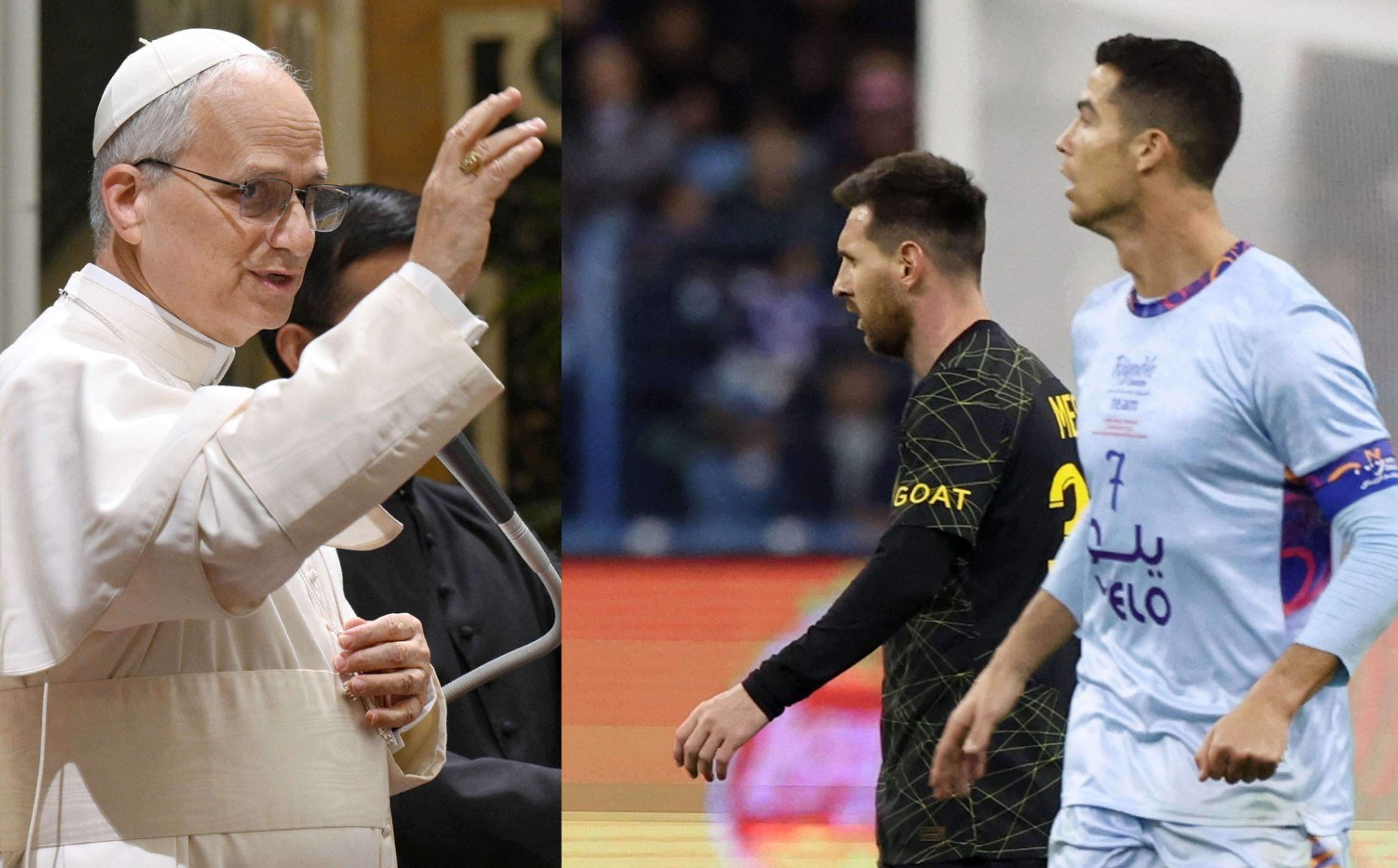 Papa Leon al XIV-lea a ales fără să stea pe gânduri între Messi și Ronaldo