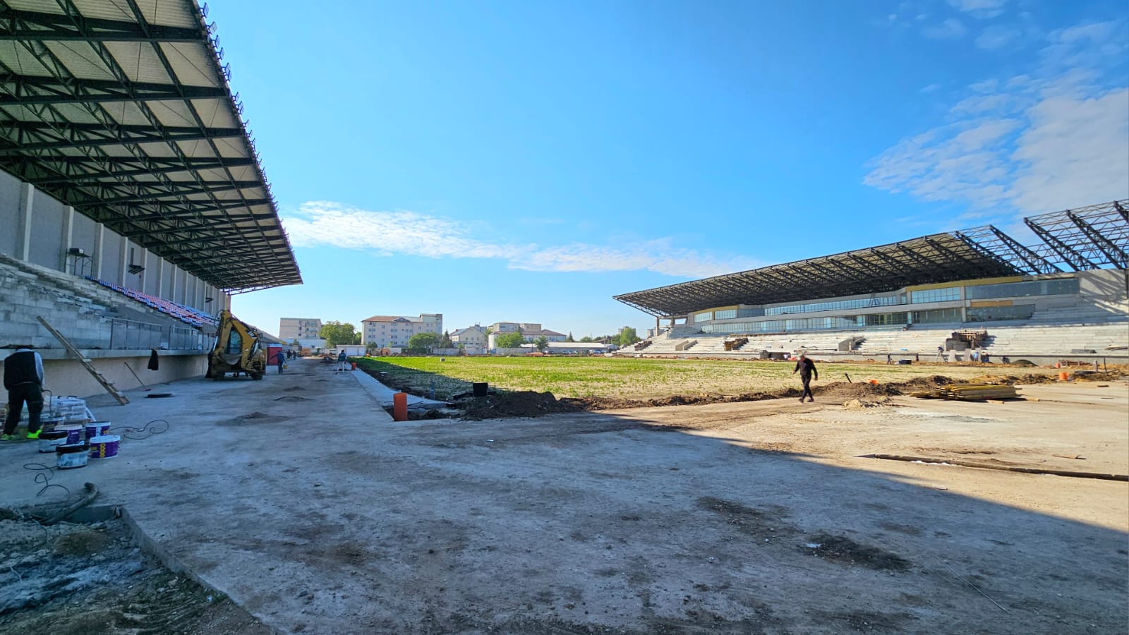 Stadionul de 10.000.000 €, aproape gata! Vor să-l inaugureze cu FCSB