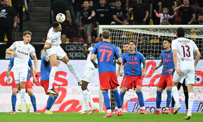 FOTBAL:FCSB-CFR CLUJ, PLAY OFF SUPERLIGA SUPERBET (20.04.2025)