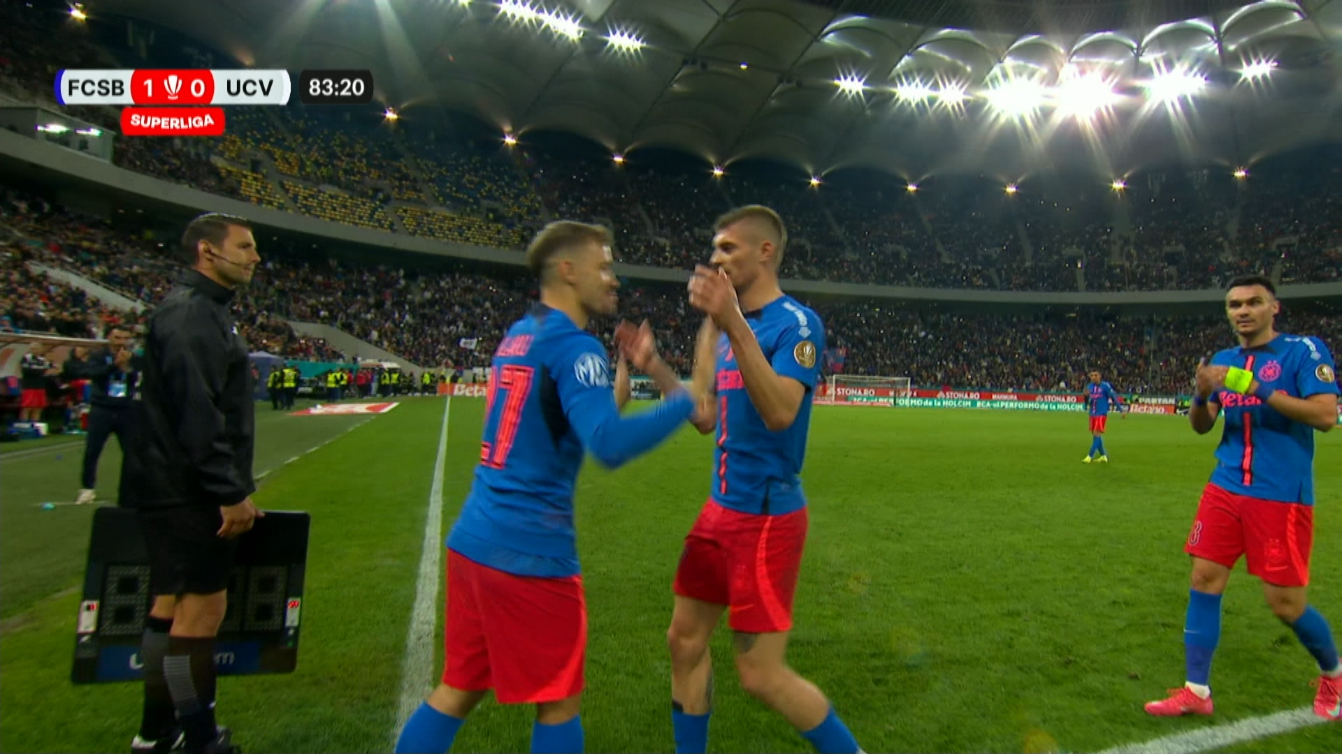 Darius Olaru is back! După peste patru luni, căpitanul FCSB-ului a revenit pe teren