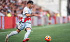 Andrei Ratiu of Rayo Vallecano during the Spanish championship La Liga football match between Rayo Vallecano and Real Betis on 15 May 2025 at Estadio de Vallecas in Madrid, Spain