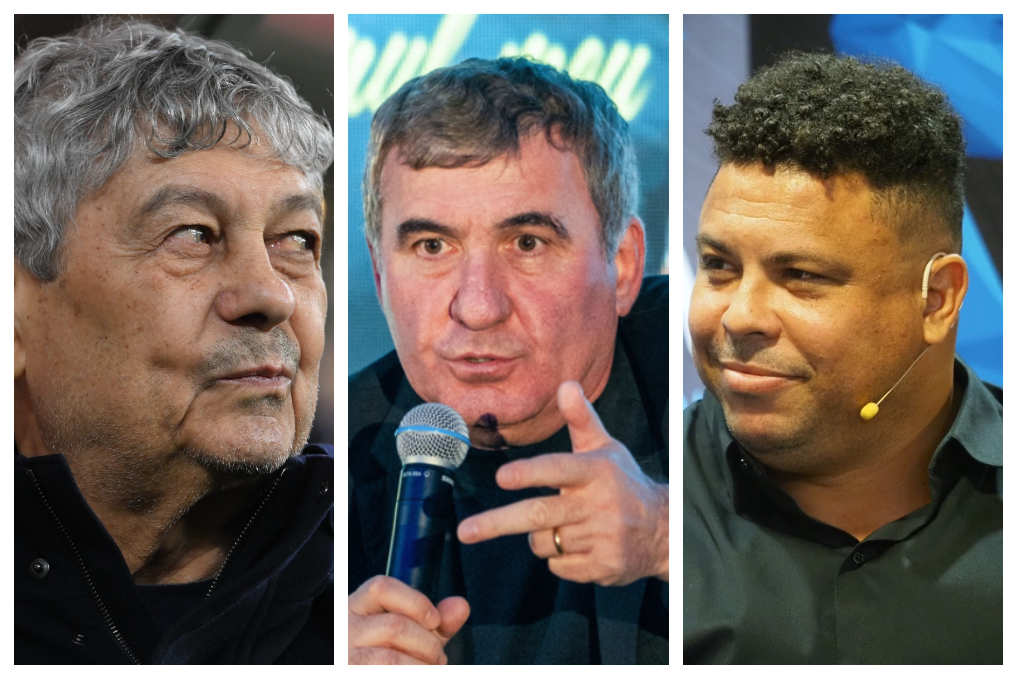 Marele Ronaldo Nazario i-a caracterizat într-un singur cuvânt pe Gică Hagi și Mircea Lucescu