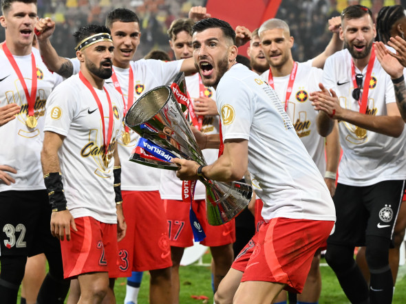 FOTBAL:FCSB-UNIVERSITATEA CRAIOVA, PLAY OFF SUPERLIGA SUPERBET (17.05.2025)