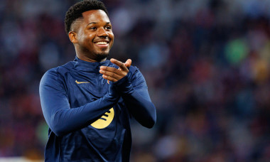 Barcelona, Spain - 04 30 2025: Ansu Fati seen during UEFA Champions League game between teams of FC Barcelona and Internazionale Milano