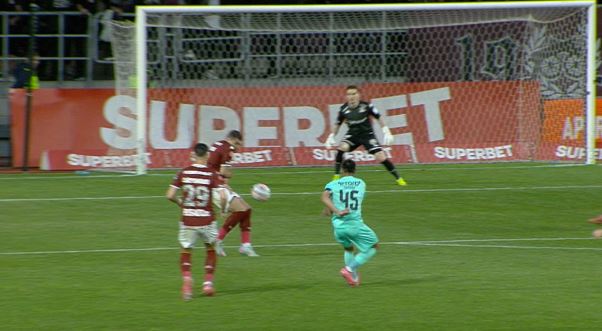 Rapid - CFR Cluj 0-1, ACUM, Digi Sport 1. Păun a dechis scorul!