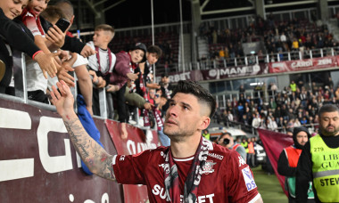 FOTBAL:RAPID BUCURESTI-CFR CLUJ, PLAY OFF SUPERLIGA SUPERBET (19.05.2025)