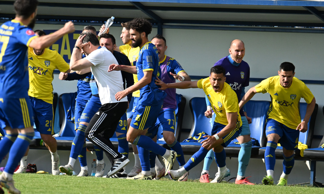 FOTBAL:UNIREA SLOBOZIA-SEPSI OSK SFANTU GHEORGHE, PLAY OUT SUPERLIGA SUPERBET (18.05.2025)