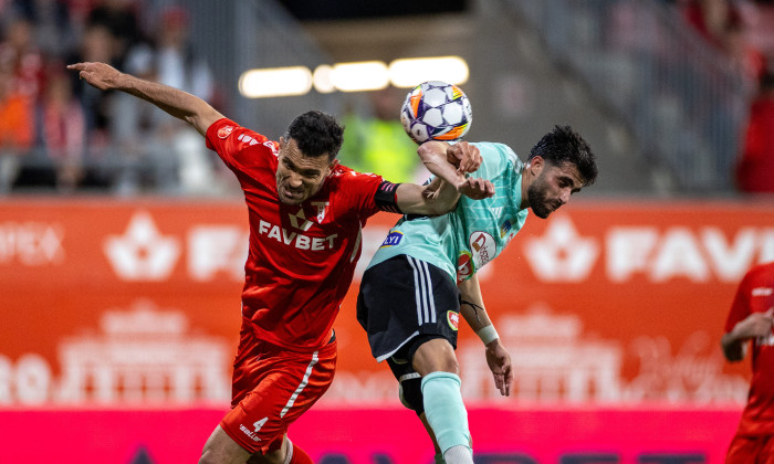 FOTBAL: UTA ARAD - SEPSI OSK SFANTU GHEORGHE, SUPERLIGA SUPERBET - PLAY-OUT (18.04.2025)