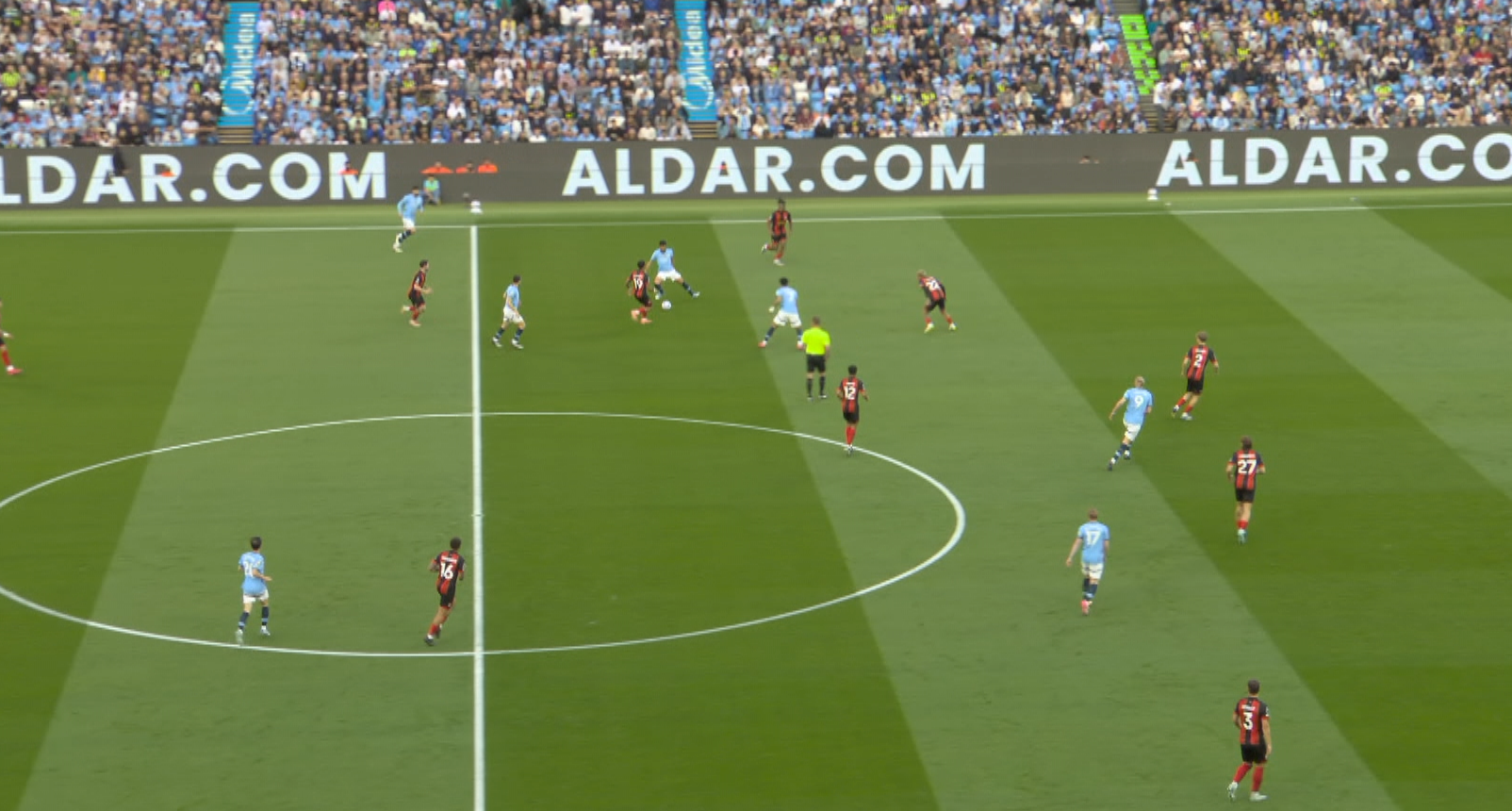 Manchester City - Bournemouth 2-0, ACUM, pe Digi Sport 1. Ambele echipe evoluează în inferioritate numerică