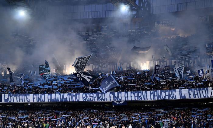 Db Napoli 01/03/2025 - campionato di calcio serie A / Napoli-Inter / foto Daniele Buffa/Image nella foto: tifosi Napoli