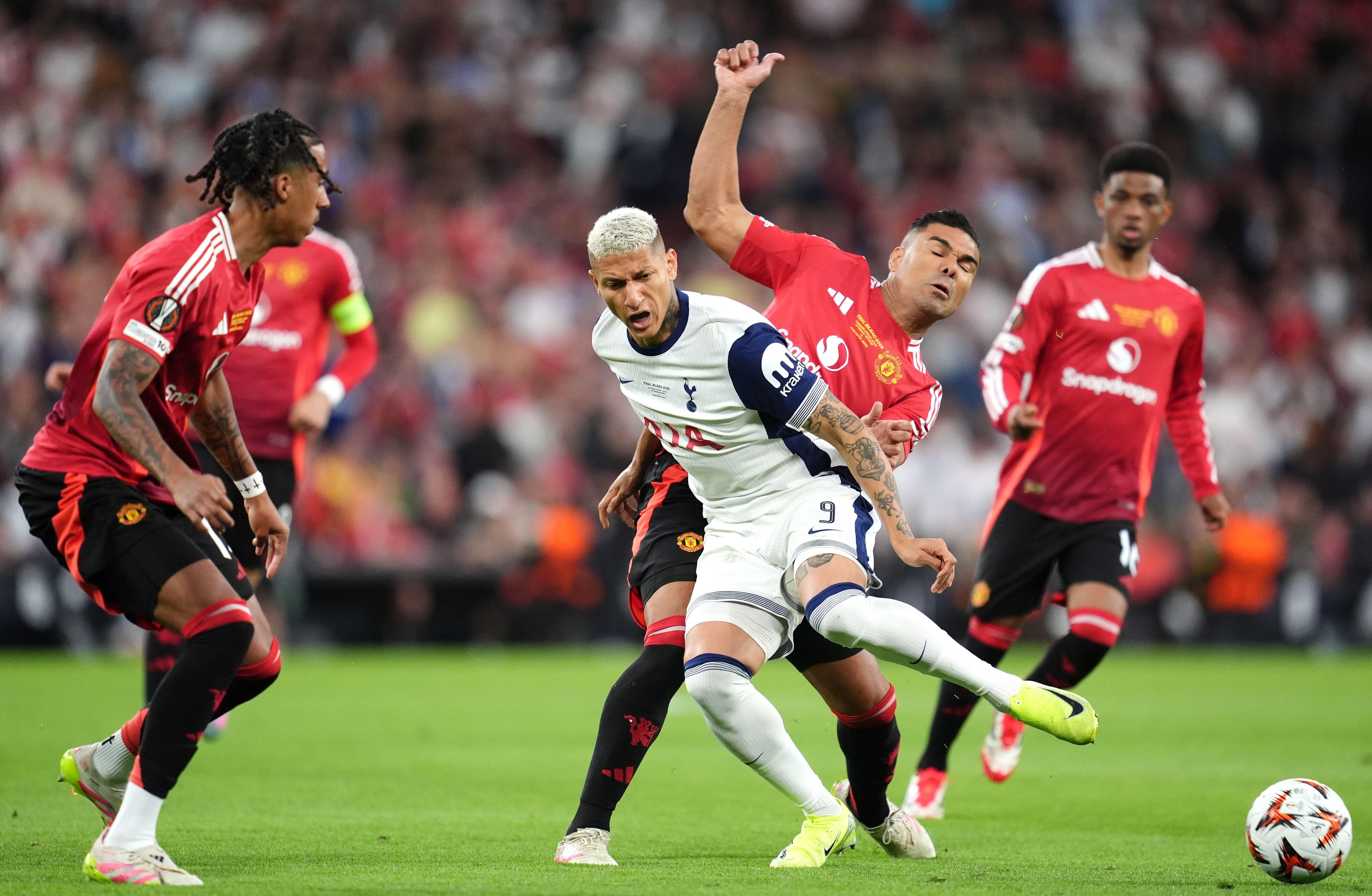 Tottenham - Manchester United 0-0, ACUM, la Digi Sport 1. Duel echilibrat pe San Mames