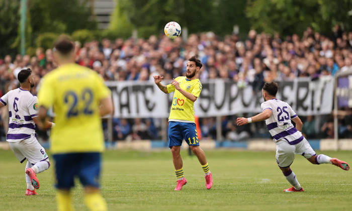FOTBAL: SSU POLITEHNICA TIMISOARA - CS MINAUR BAIA MARE, BARAJ LIGA 2 SEMIFINALE (21.05.2025)