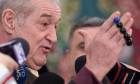 Gigi Becali About the AUR candidate, 2025 Romanian presidential elections, Bucharest, Romania - 11 Mar 2025
